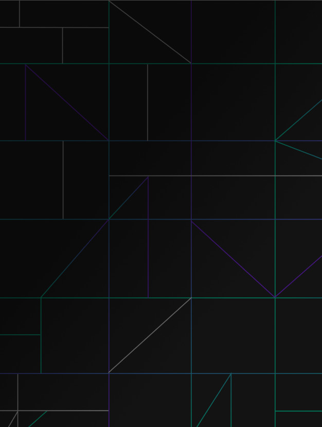 Abstract background, dark with vector shapes