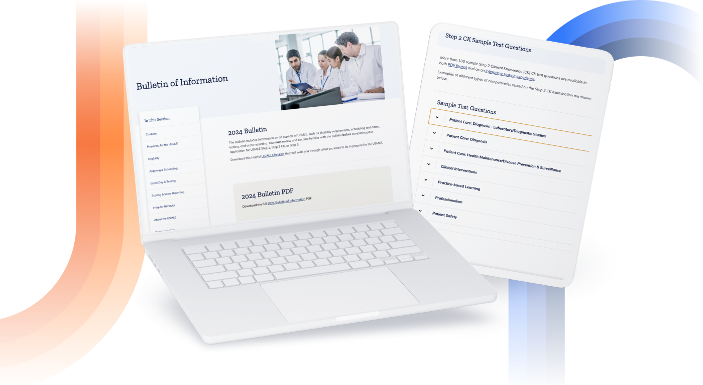 Full UX & Visual Redesign of the Bulletin of Information page as seen on desktop