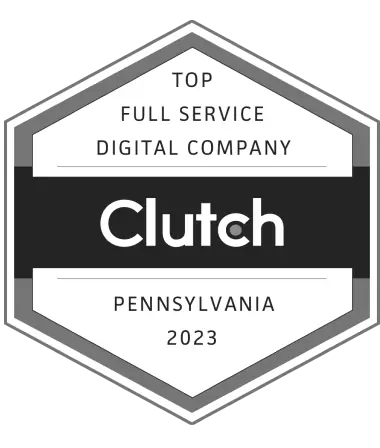 Clutch top full service digital company badge